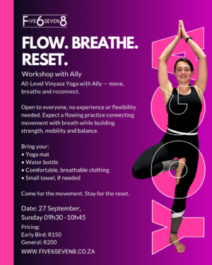 Flow. Breathe. Reset. – Vinyasa Yoga with Ally